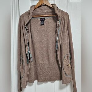 Torrid Brown Hooded Women's Sweater